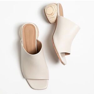 Huma Blanco Mills Heels in Bone, size 39